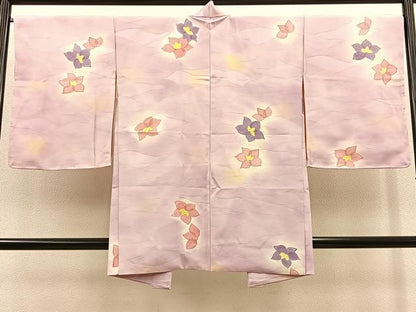 平和屋着物＃羽織　舞花文　暈し染め　正絹　逸品　未使用　BAAT8991gt