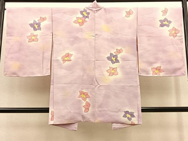 平和屋着物＃羽織　舞花文　暈し染め　正絹　逸品　未使用　BAAT8991gt