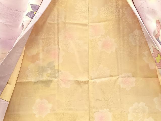 平和屋着物＃羽織　舞花文　暈し染め　正絹　逸品　未使用　BAAT8991gt