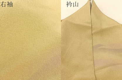 平和屋着物▽訪問着 単衣 霞文 暈し染め 正絹 逸品 BAAT9075yc