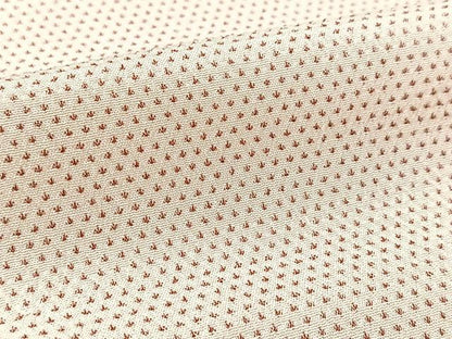 平和屋着物▽本塩沢　単衣　絣文様　正絹　逸品　未使用　BAAT9102yc