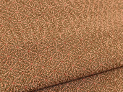 平和屋着物▽上質な小紋 単衣 吉祥間道 正絹 逸品 BAAT9108yc