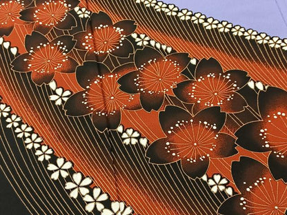 平和屋着物▽訪問着 単衣 桜流し 金彩 洗える着物 BAAT9124yc