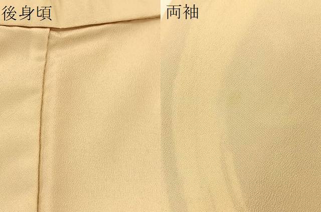 平和屋着物▽訪問着 単衣 草花文 金彩 洗える着物 BAAT9138yc