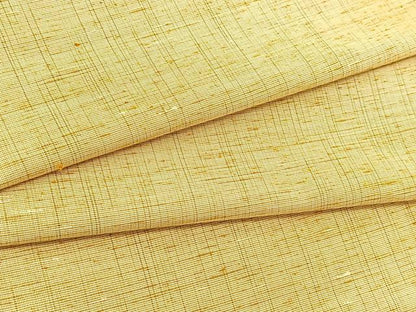 平和屋着物▽上質な紬 単衣 霞文 正絹 逸品 BAAT9146yc