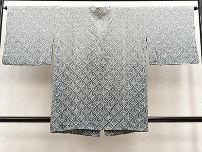 平和屋着物＃道行コート 総絞り 若松菱文 暈し染め 正絹 逸品 BAAT9262gt