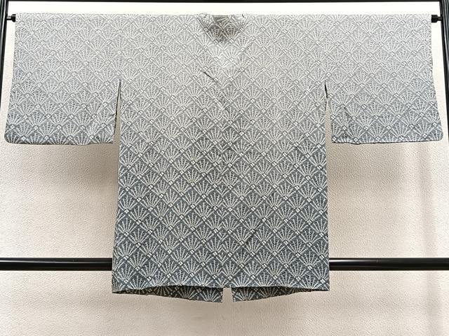 平和屋着物＃道行コート 総絞り 若松菱文 暈し染め 正絹 逸品 BAAT9262gt