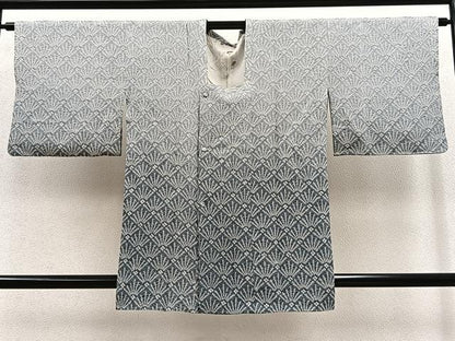 平和屋着物＃道行コート 総絞り 若松菱文 暈し染め 正絹 逸品 BAAT9262gt