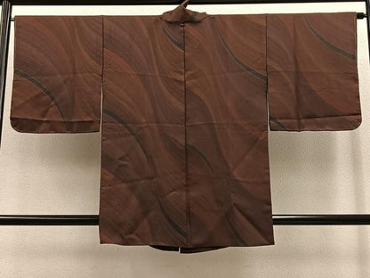 平和屋着物∞道中着　流線文　暈し染め　正絹　逸品　未使用　BAAT9275gt