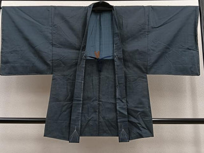 平和屋着物∞男性　羽織　本場大島紬　100亀甲　総詰め　正絹　逸品　未使用　BAAT9279gt