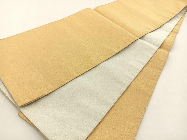 平和屋着物◎全通柄袋帯 綴れ 金糸 正絹 逸品 BAAT9790hj