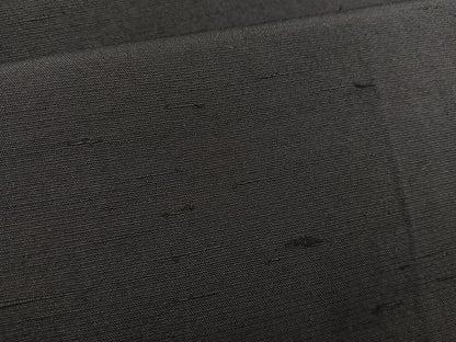 平和屋着物∞男性　長羽織　紬　羊羹色　正絹　逸品　BAAU0010gt