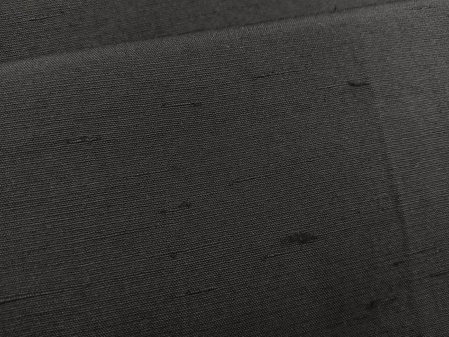 平和屋着物∞男性　長羽織　紬　羊羹色　正絹　逸品　BAAU0010gt