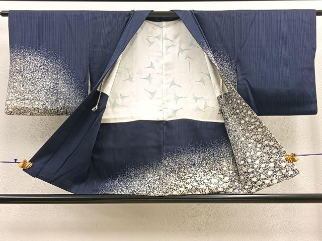 平和屋着物＃羽織 たたき染め 正絹 逸品 BAAU0026gt