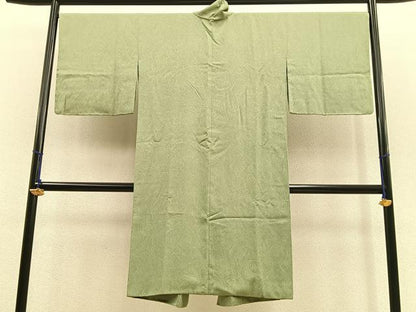 平和屋着物＃道中着　ロング丈　墨流し文様　正絹　逸品　未使用　BAAU0030gt