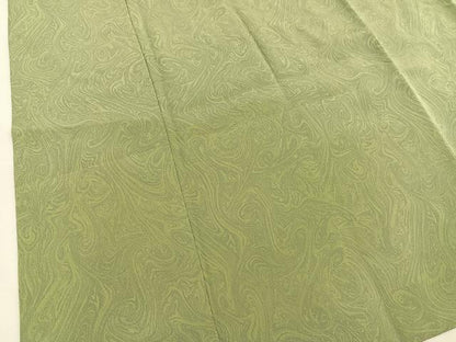 平和屋着物＃道中着　ロング丈　墨流し文様　正絹　逸品　未使用　BAAU0030gt