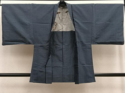 平和屋着物∞男性 羽織 本場大島紬 80亀甲 総詰め 正絹 逸品 BAAU0035gt