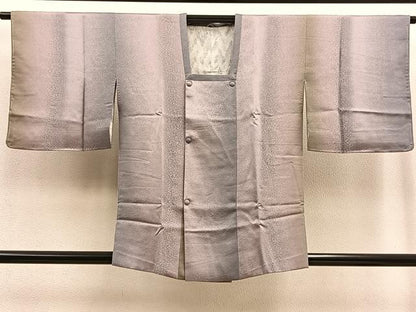 平和屋着物∞道行コート たたき染め 反端付き 正絹 逸品 未使用 BAAU0038gt
