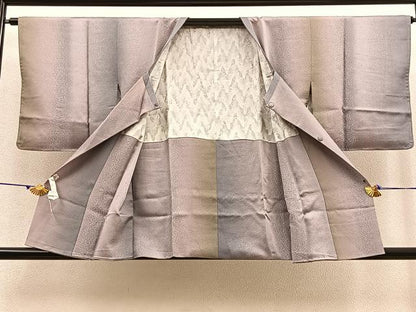 平和屋着物∞道行コート たたき染め 反端付き 正絹 逸品 未使用 BAAU0038gt