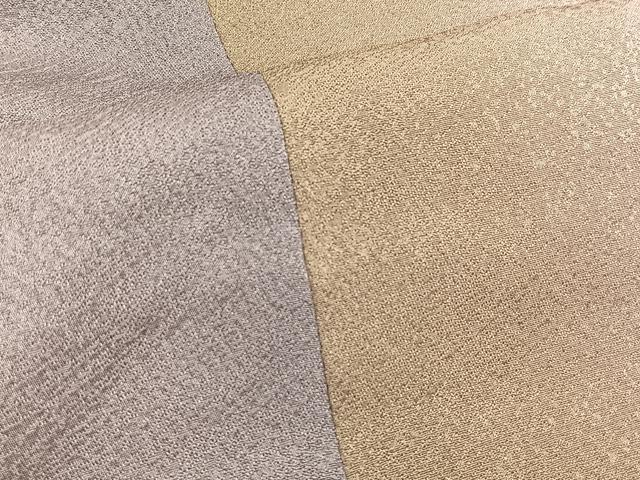 平和屋着物∞道行コート たたき染め 反端付き 正絹 逸品 未使用 BAAU0038gt