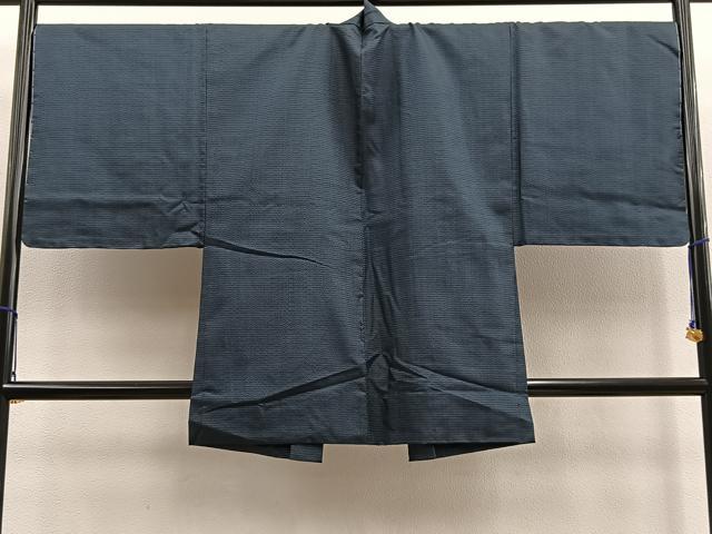 平和屋着物∞男性 羽織 本場大島紬 100亀甲 総詰め 正絹 逸品 未使用 BAAU0050gt
