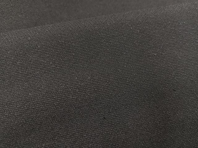 平和屋着物∞男性　長羽織　紬　蝋色　正絹　逸品　BAAU0097gt