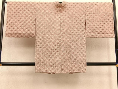 平和屋着物＃羽織　紬地　総絞り　正絹　逸品　未使用　BAAU0112gt