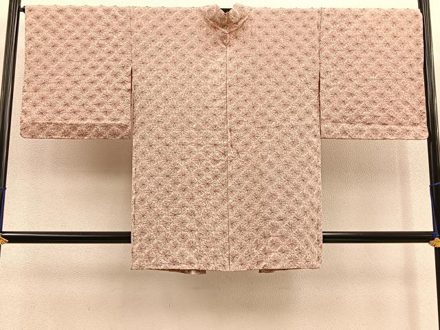 平和屋着物＃羽織　紬地　総絞り　正絹　逸品　未使用　BAAU0112gt