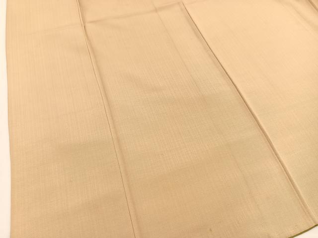 平和屋着物●上質な紬　飴色　正絹　逸品　BAAU0160gt