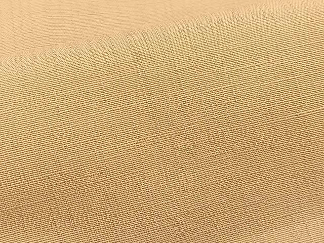 平和屋着物●上質な紬　飴色　正絹　逸品　BAAU0160gt