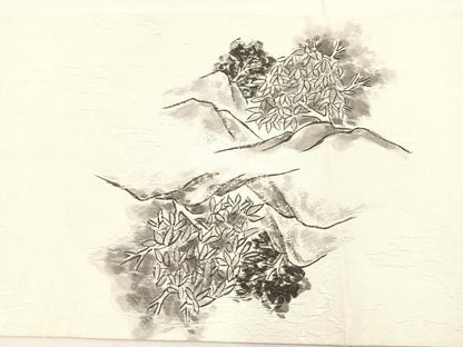 平和屋着物◎日本工芸会正会員 大村禎一 太鼓柄袋帯 ふくれ織 金閣寺 正絹 逸品 BAAU0739mz