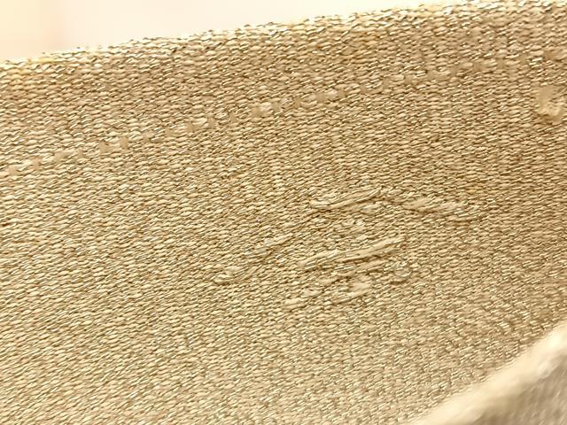 平和屋着物◎太鼓柄袋帯 綴れ 飾花文 金銀彩 正絹 逸品 BAAU1021hv