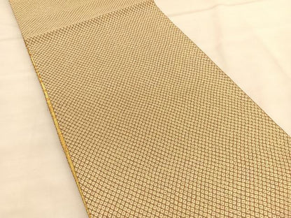 平和屋着物◎両面 全通柄袋帯 百寿 金糸 正絹 逸品 BAAU1543hv