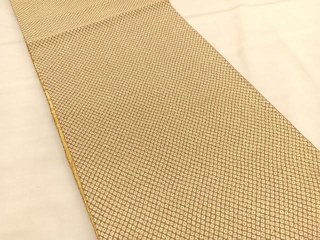平和屋着物◎両面 全通柄袋帯 百寿 金糸 正絹 逸品 BAAU1543hv