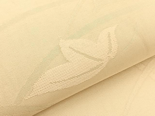 平和屋着物＊夏物　六通柄袋帯　楓　銀糸　正絹　逸品　BAAU1677hv