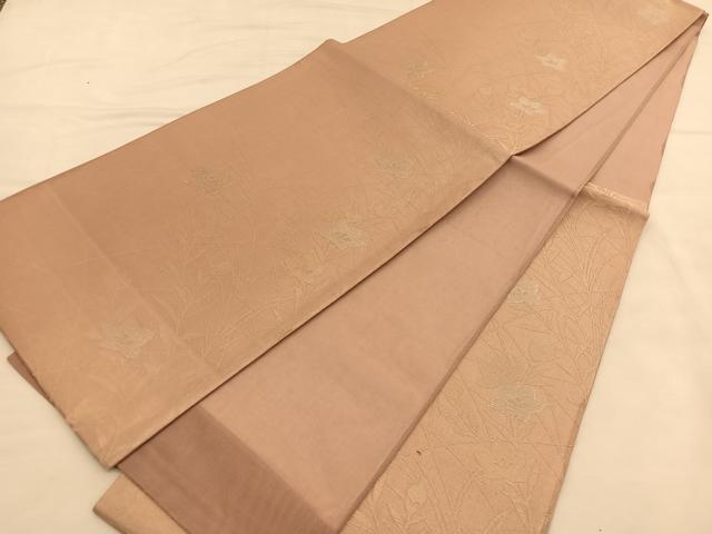 平和屋着物＊夏物 六通柄袋帯 桔梗 金銀糸 正絹 逸品 未使用 BAAU1683hv