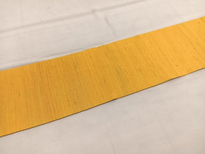 平和屋着物●九寸名古屋帯 紬地 霞文 正絹 逸品 BAAU1857hv