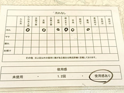 平和屋着物◎六通柄袋帯 唐織 美保姿 鼓花文 銀糸 正絹 逸品 BAAU2010yc