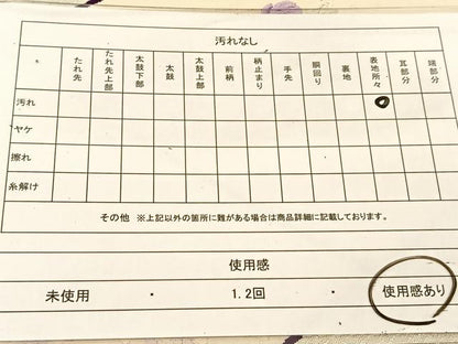 平和屋着物◎六通柄袋帯　唐織　菱花文　銀糸　正絹　逸品　BAAU2149yc