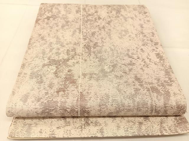 平和屋着物◎六通柄袋帯　唐織　舞花文　正絹　逸品　BAAU2166yc