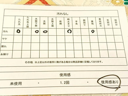 平和屋着物◎六通柄袋帯　唐織　菱天井正倉院花文　金銀糸　正絹　逸品　BAAU2278yc