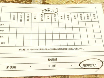 平和屋着物◎六通柄袋帯　雲取り楽器花文　金銀糸　正絹　逸品　BAAU2309yc
