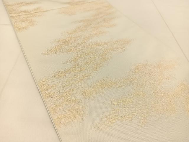 平和屋着物◎六通柄　本袋帯　霞文　金糸　正絹　逸品　BAAU2335yc