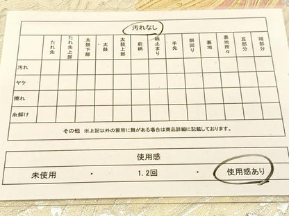 平和屋着物◎六通柄袋帯　桜流し　金銀糸　正絹　逸品　BAAU2388yc