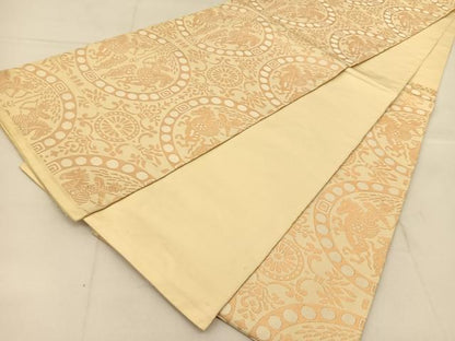 平和屋着物◎六通柄　本袋帯　狩猟文　正絹　逸品　BAAU2406yc