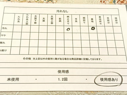 平和屋着物◎六通柄袋帯　花鳥丸文　金銀糸　正絹　逸品　BAAU2444yc