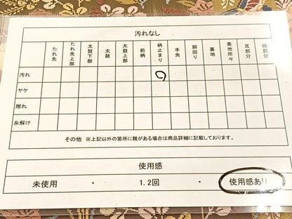 平和屋着物◎六通柄袋帯　唐織　能楽聚華紋　金糸　正絹　逸品　BAAU2586yc