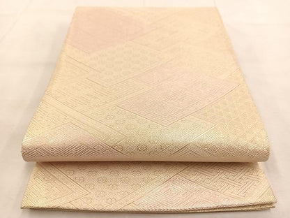 平和屋着物◎佐賀錦　全通柄袋帯　有職文様正絹　逸品　BAAU2957yc