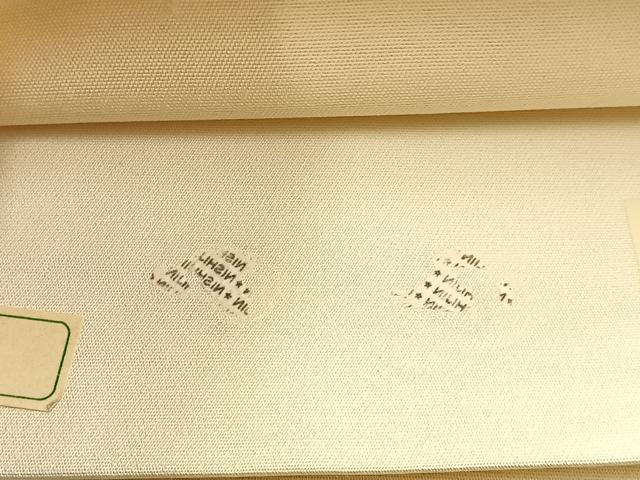 平和屋着物◎西陣　六通柄袋帯　唐織　亀甲花菱文様　金糸　正絹　逸品　BAAU3209hj