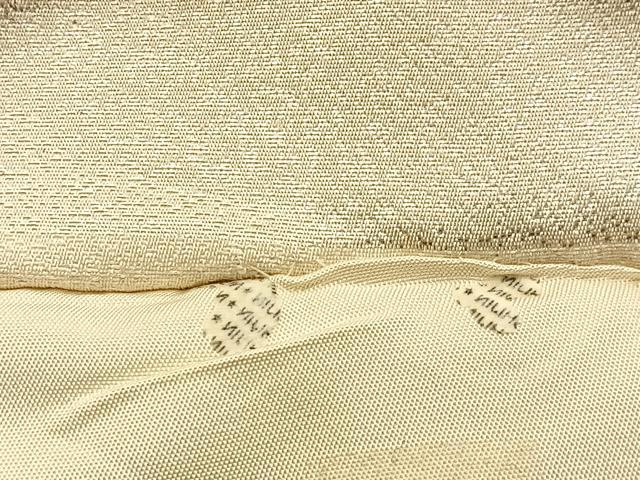 平和屋着物◎西陣　六通柄袋帯　花丸文　金銀糸　正絹　逸品　BAAU3275hj